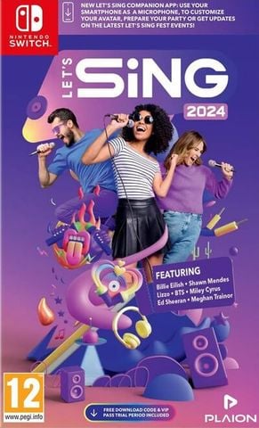 Let's Sing 2024 (Game Only) No DLC - CeX (UK): - Buy, Sell, Donate
